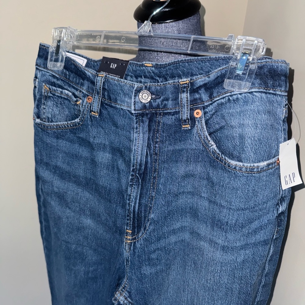 Gap NWT Loose 90’s High Rise Loose Women’s Jeans Size 29 8R - Picture 2 of 12